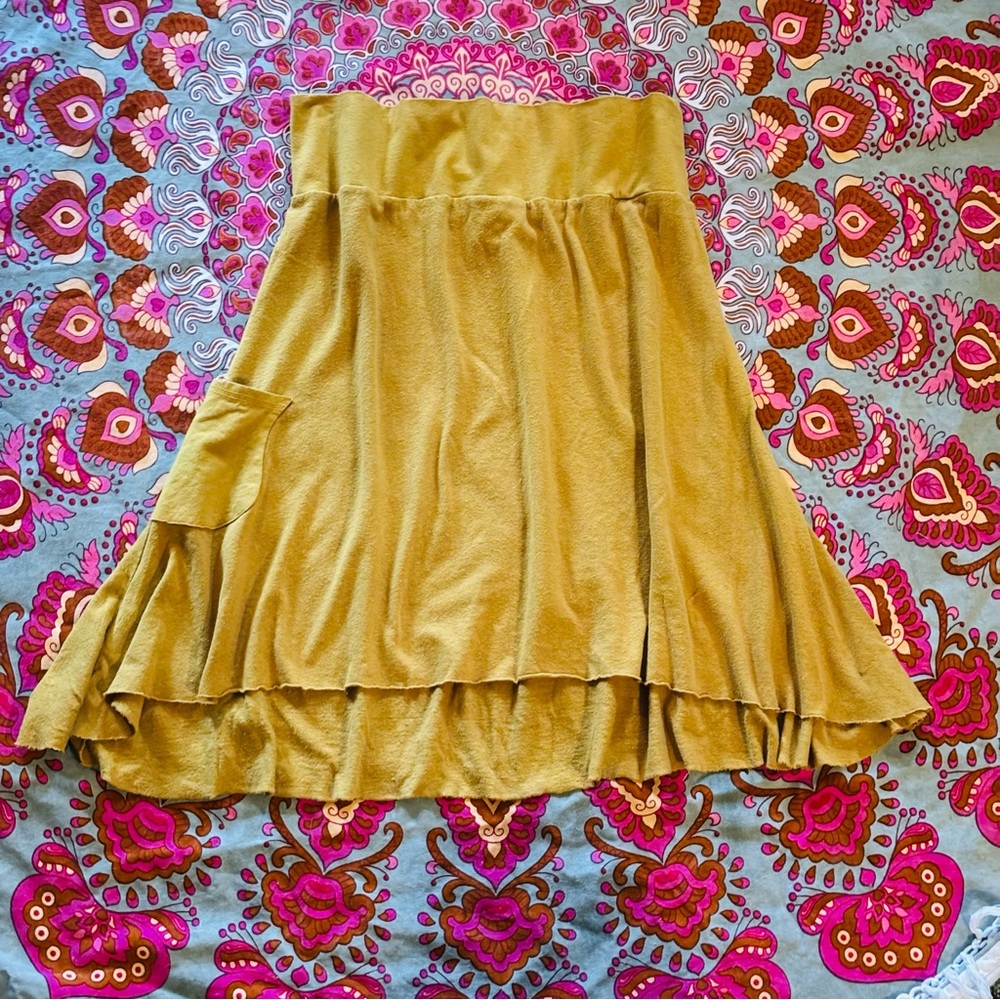 Hemp Circle Skirt XL